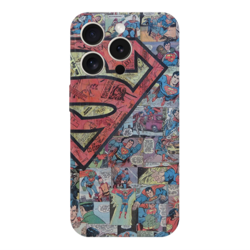 Apple iPhone 15 Pro Max Superman galaxy Transparent Silicone TPU Θήκη