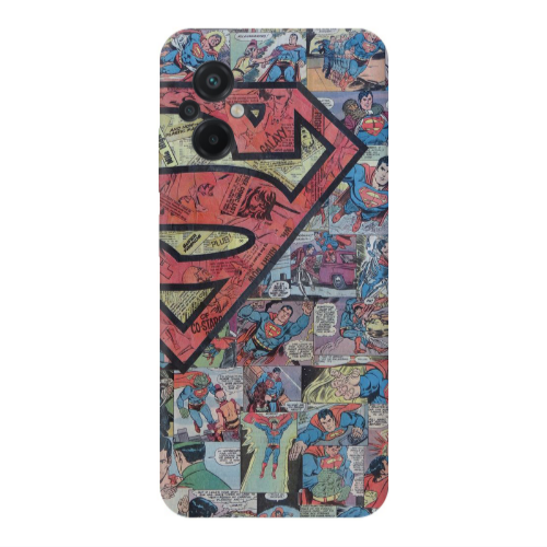 Xiaomi Poco M5 Superman galaxy Transparent Silicone TPU Θήκη