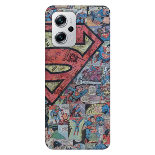 Xiaomi Poco X4 GT Superman galaxy Transparent Silicone TPU Θήκη