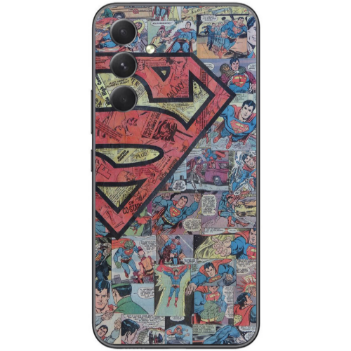 Samsung  Galaxy A05s Superman galaxy Transparent Silicone TPU Θήκη