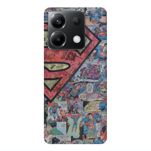 Xiaomi Poco X6 5G Superman galaxy Transparent Silicone TPU Θήκη