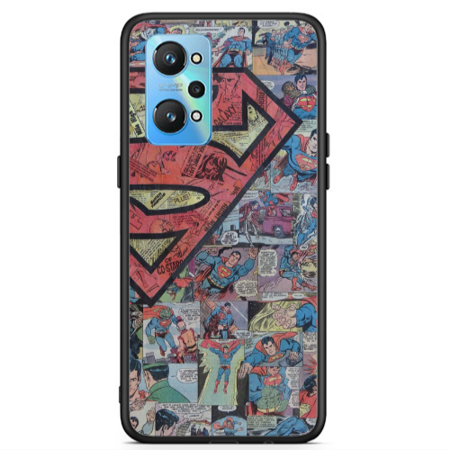 Realme Gt Neo 2 Superman galaxy Black Glossy Θήκη