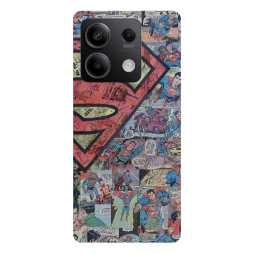Xiaomi Redmi Note 13Pro 5G Superman galaxy Transparent Silicone TPU Θήκη