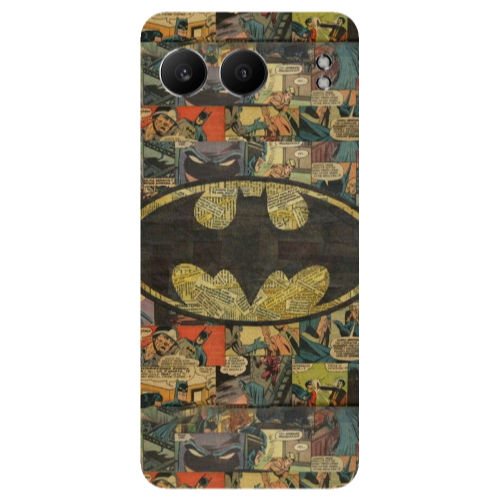 Oneplus Nord 4 Batman Transparent Silicone TPU Θήκη