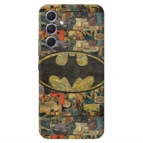 Samsung A56 Batman Transparent Silicone TPU Θήκη