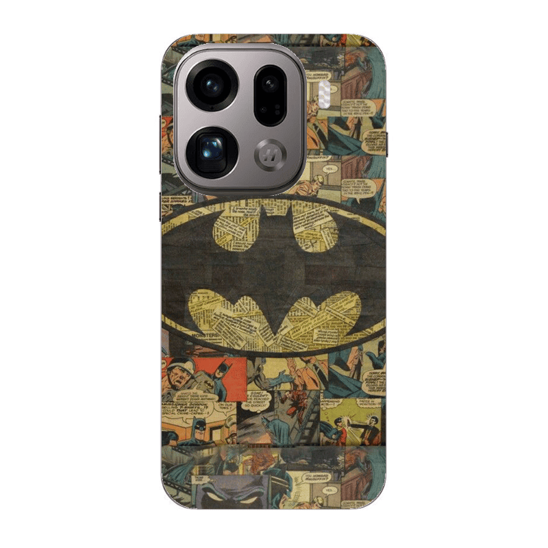 Oppo Find X9 Pro Batman Transparent Silicone TPU Θήκη