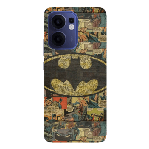 Oppo Reno13 FS Batman Transparent Silicone TPU Θήκη