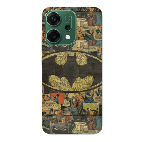 Oppo RENO 14 Batman Transparent Silicone TPU Θήκη