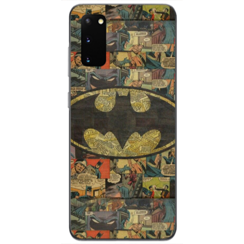 Samsung S20 Batman Transparent Silicone TPU Θήκη
