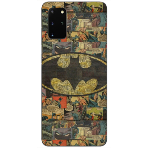 Samsung S20 Plus Batman Transparent Silicone TPU Θήκη