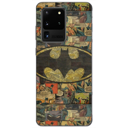 Samsung S20 Ultra Batman Transparent Silicone TPU Θήκη