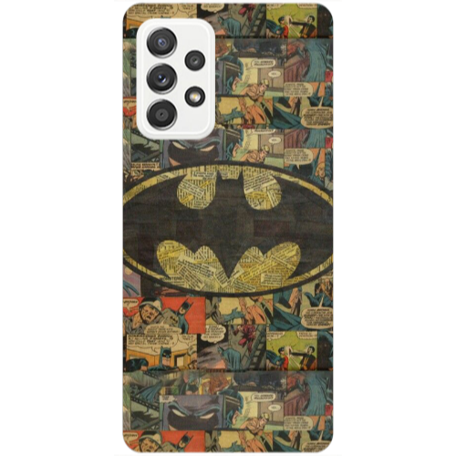 Samsung A33 Batman Transparent Silicone TPU Θήκη