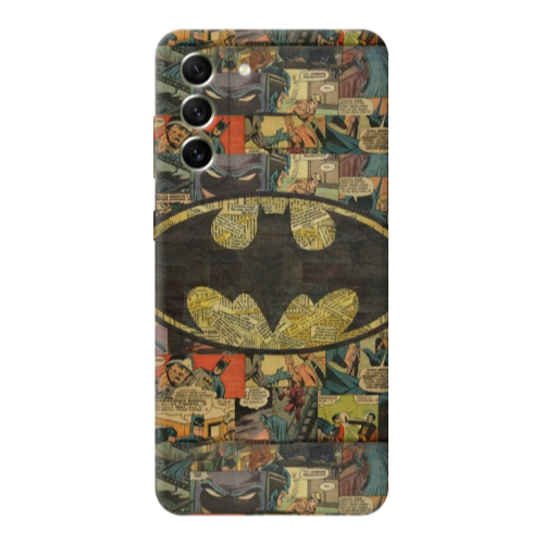 Samsung S22 Batman Transparent Silicone TPU Θήκη