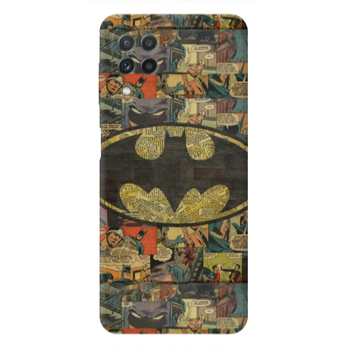 Samsung A22 4G Batman Transparent Silicone TPU Θήκη