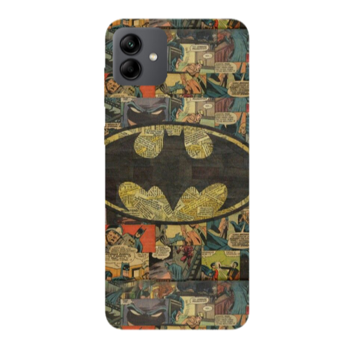 Samsung A04 Batman Transparent Silicone TPU Θήκη