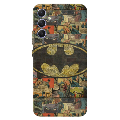 Samsung A34 Batman Transparent Silicone TPU Θήκη