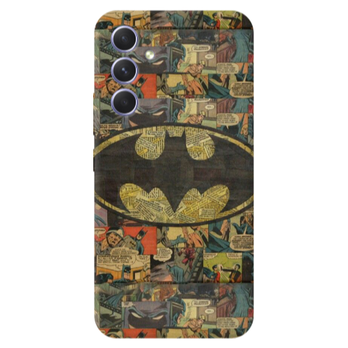 Samsung A54 Batman Transparent Silicone TPU Θήκη