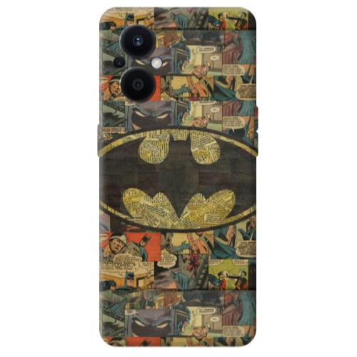 Oppo Reno 7 Lite Batman Transparent Silicone TPU Θήκη