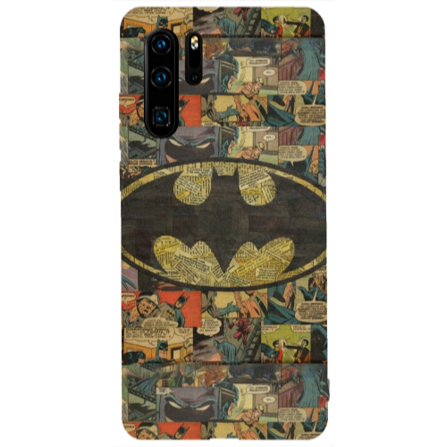 Huawei P30 Pro Batman Transparent Silicone TPU Θήκη