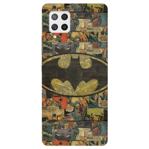 Samsung A42 5G Batman Transparent Silicone TPU Θήκη
