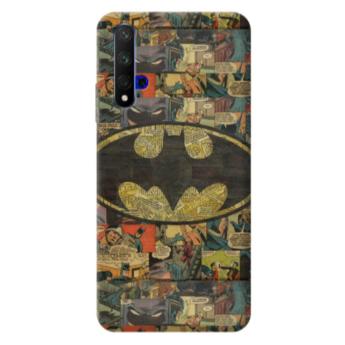 Huawei Nova 5 T Batman Transparent Silicone TPU Θήκη