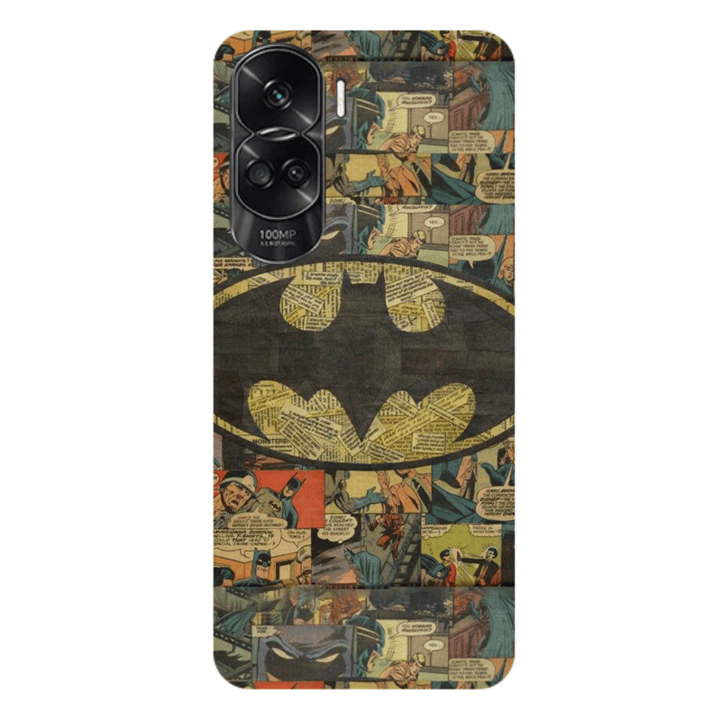 Honor 90 Lite 5G Batman Transparent Silicone TPU Θήκη