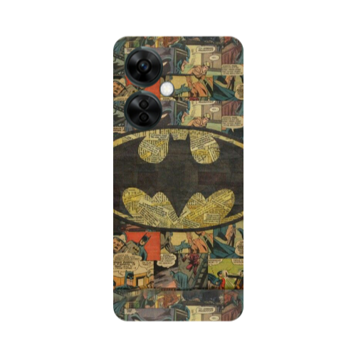 Oneplus Nord CE 3 Lite 5G Batman Transparent Silicone TPU Θήκη