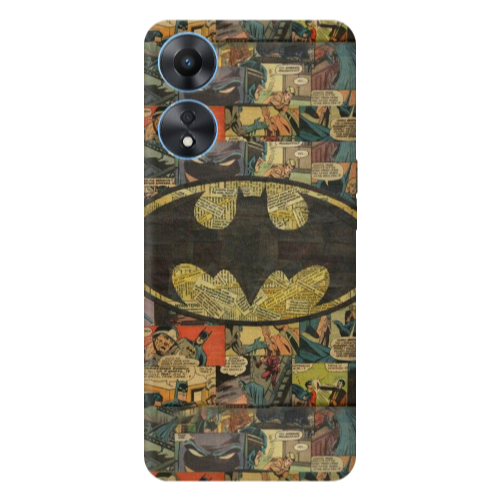 Oppo A 98 Batman Transparent Silicone TPU Θήκη