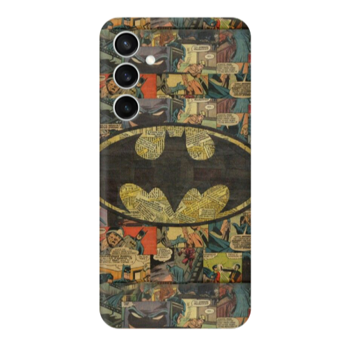 Samsung S24 FE Batman Transparent Silicone TPU Θήκη