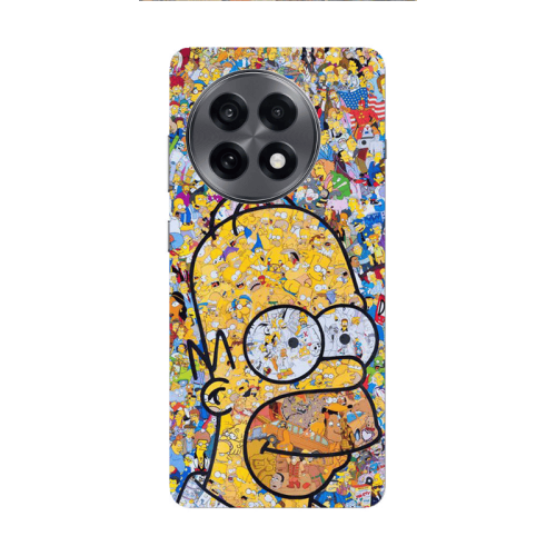 Oneplus 13 5G Simpsons Transparent Silicone TPU Θήκη