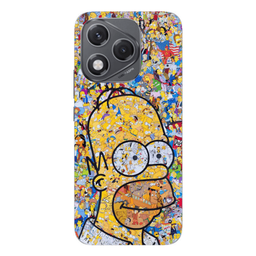 Honor 400 Lite Simpsons Transparent Silicone TPU Θήκη
