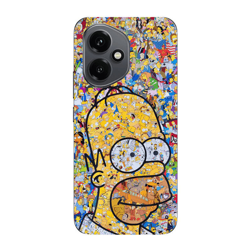 Honor Magic 400 Simpsons Transparent Silicone TPU Θήκη