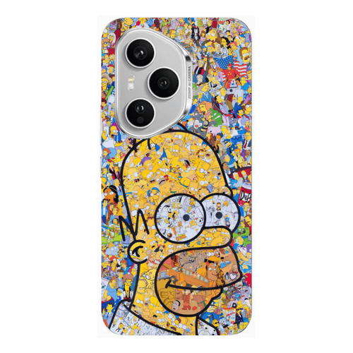 Honor Magic 400 Pro Simpsons Transparent Silicone TPU Θήκη