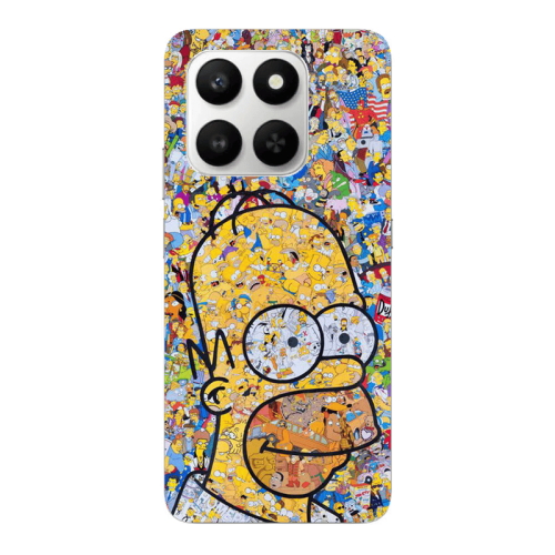 Honor Magic 400 Smart Simpsons Transparent Silicone TPU Θήκη