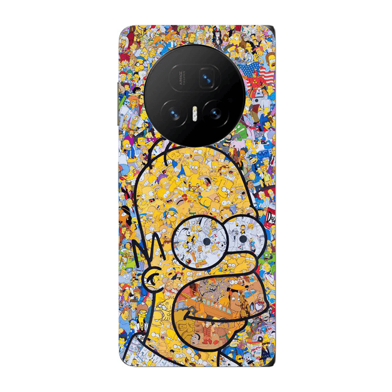Honor Magic V5 Simpsons Transparent Silicone TPU Θήκη
