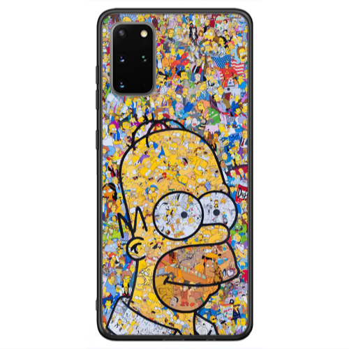 Samsung S20 FE Simpsons Black Glossy Θήκη
