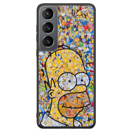 Samsung S21 Ultra Simpsons Black Glossy Θήκη