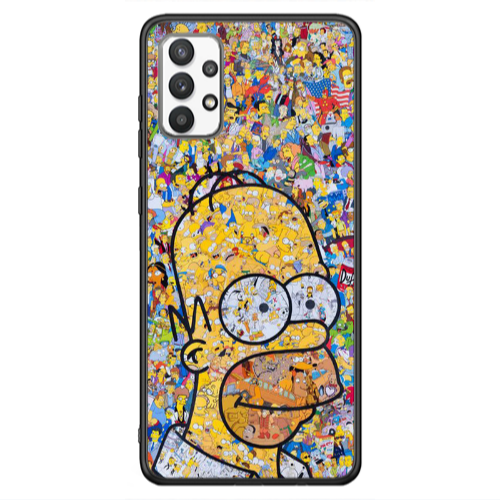Samsung A13 4G Simpsons Black Glossy Θήκη