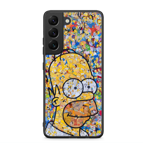 Samsung S22 Plus Simpsons Black Glossy Θήκη