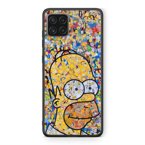 Samsung A22 4G Simpsons Black Glossy Θήκη