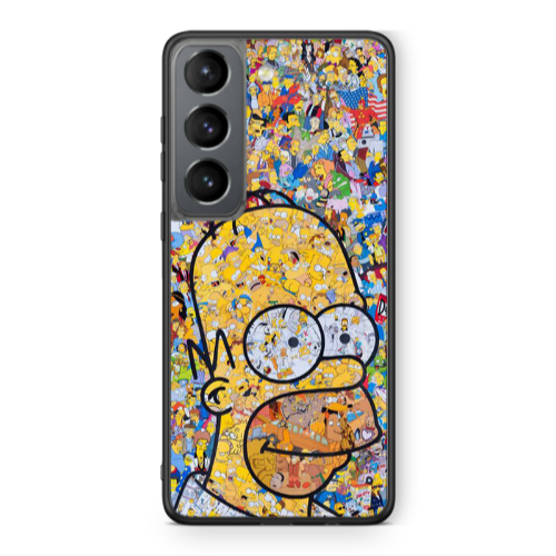Samsung S21 PLUS Simpsons Black Glossy Θήκη