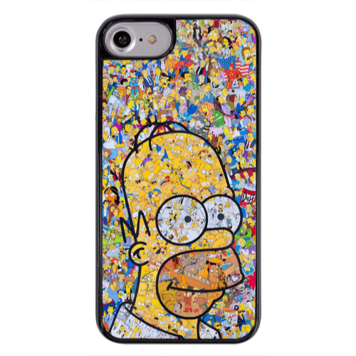 Apple iPhone 7 Simpsons Black Glossy Θήκη