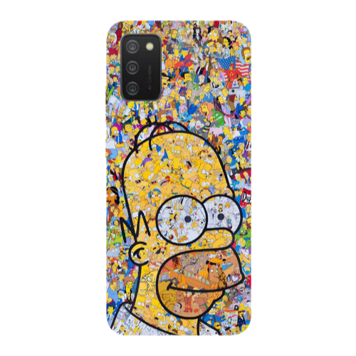 Samsung A03S Simpsons Transparent Silicone TPU Θήκη