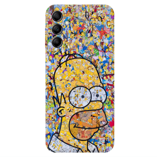 Samsung A24 Simpsons Transparent Silicone TPU Θήκη
