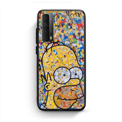 Huawei P Smart 2021 Simpsons Black Glossy Θήκη
