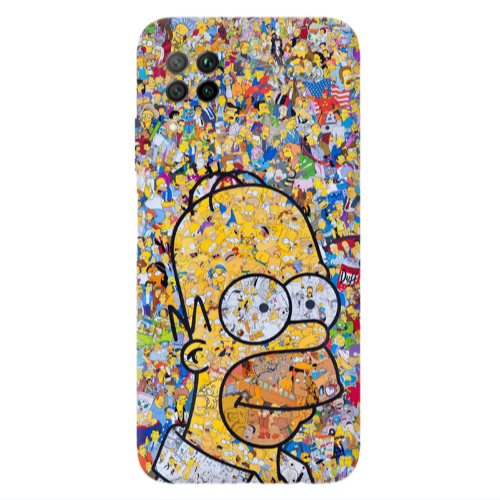 Huawei P40 Lite Simpsons Transparent Silicone TPU Θήκη
