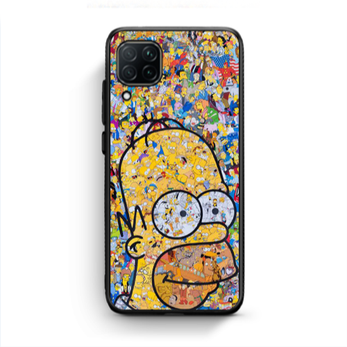 Huawei P40 Lite Simpsons Black Glossy Θήκη