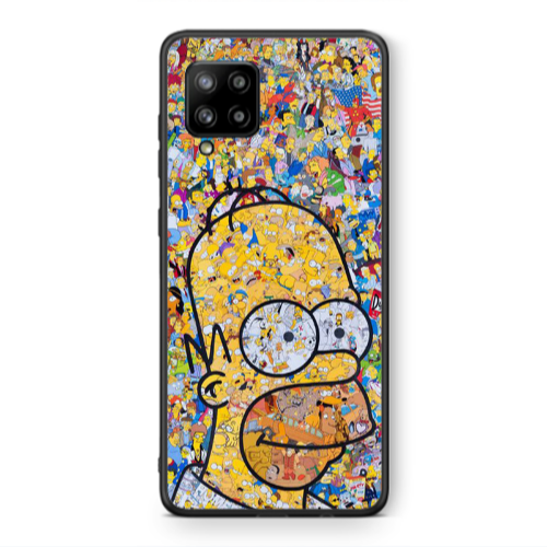 Samsung A42 5G Simpsons Black Glossy Θήκη