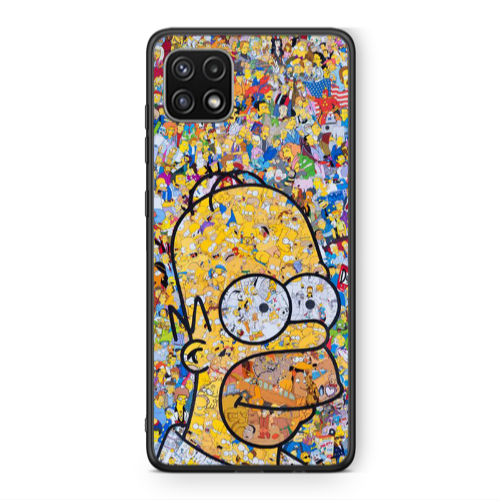 Samsung A22 5G Simpsons Black Glossy Θήκη
