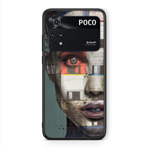Xiaomi Poco M4 Pro 4G Electra Black Glossy Θήκη